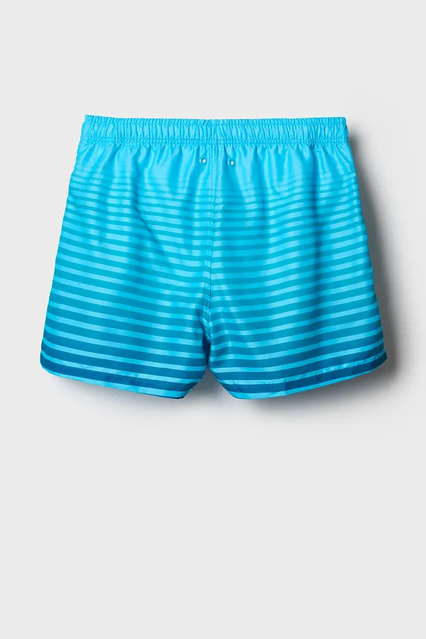 Шорты текстильные плавательные для мужчин, средней длины PLAYTODAY, белый - фото 2