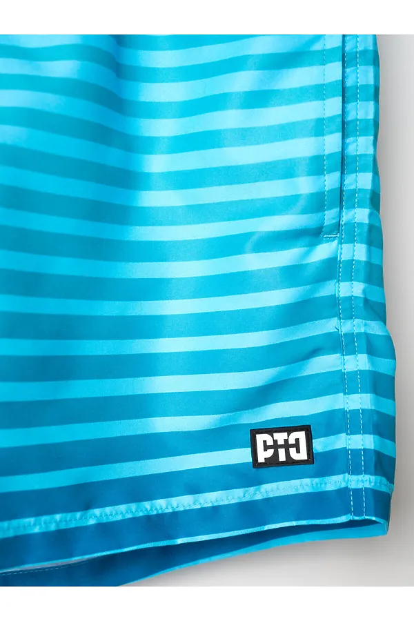 Шорты текстильные плавательные для мужчин, средней длины PLAYTODAY, белый - фото 2