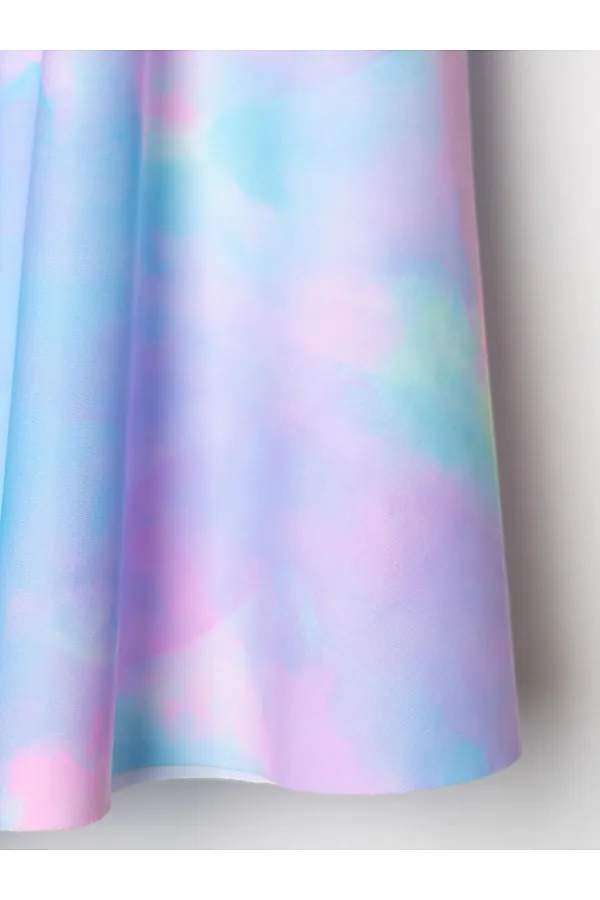 Комплект трикотажный для девочек: купальник, юбка PLAYTODAY, разноцветный - фото 2