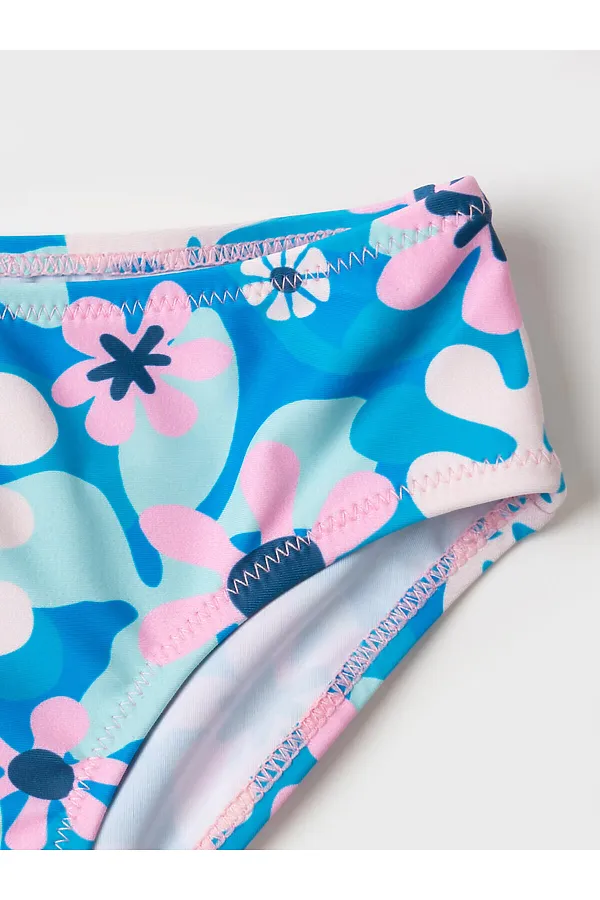 Комплект трикотажный для девочек: купальный костюм, юбка PLAYTODAY, разноцветный - фото 2