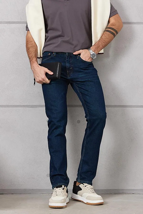 Джинсы F5, стирка средняя - фото 2