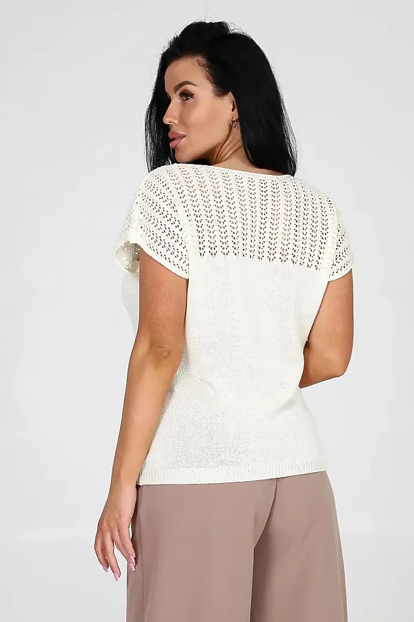 Футболка Афина НАТАЛИ, молочный - фото 2