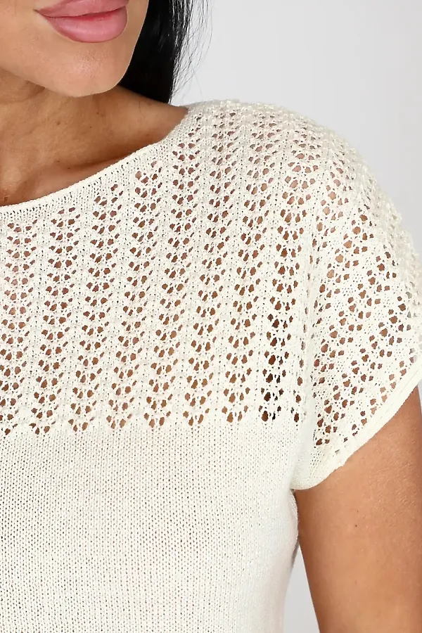 Футболка Афина НАТАЛИ, молочный - фото 2