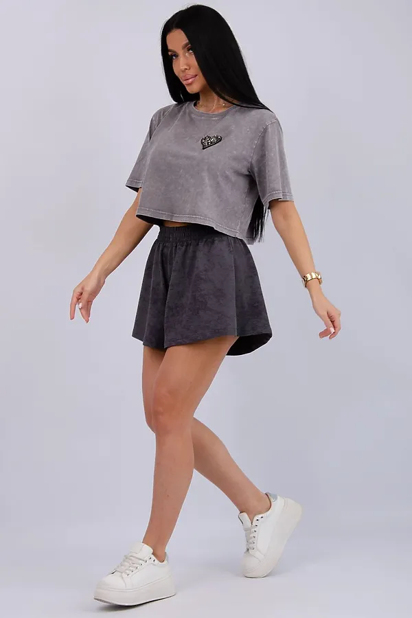 Шорты Лолита НАТАЛИ, антрацит - фото 2