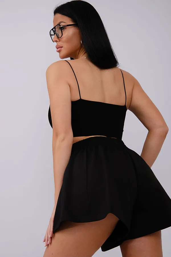 Шорты Лолита НАТАЛИ, черный - фото 2