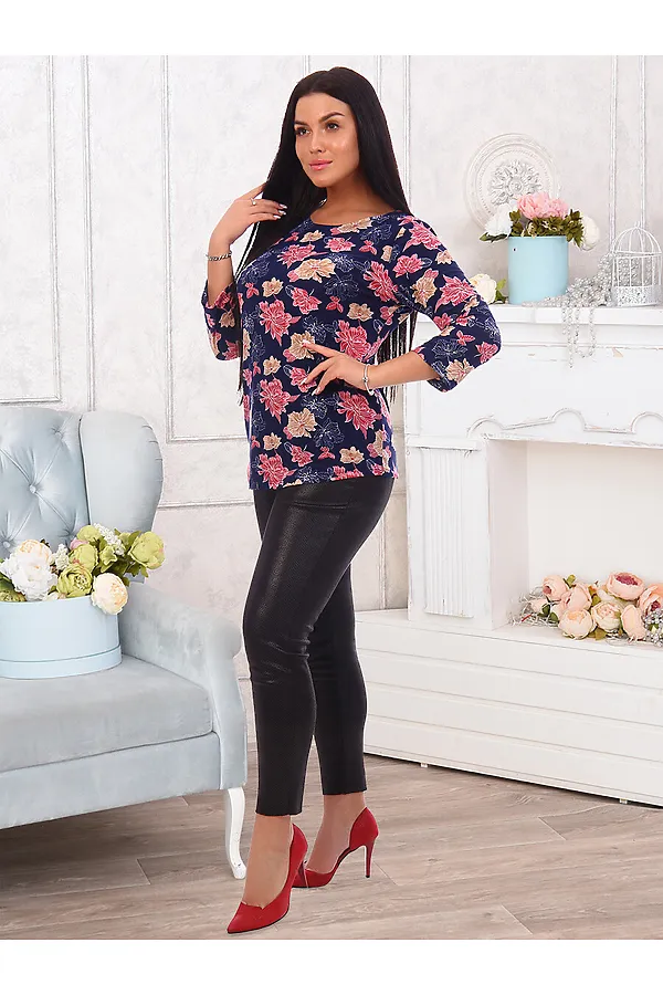 Туника Флоренция НАТАЛИ, астра - фото 2