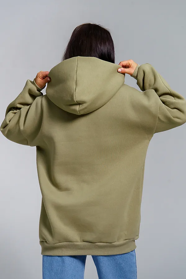 Толстовка Перфект НАТАЛИ, олива - фото 2