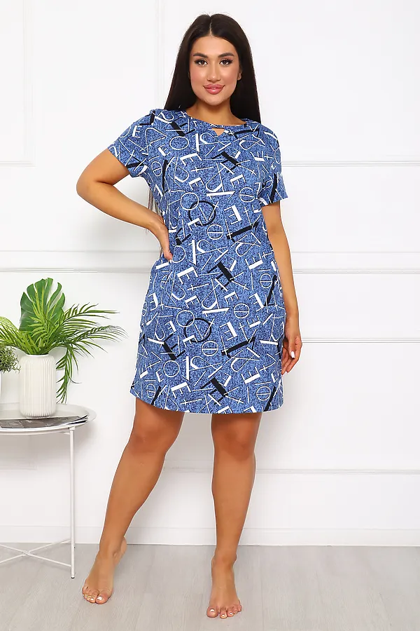 Туника Невада НАТАЛИ, индиго - фото 2