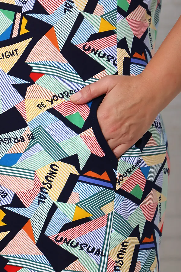 Халат Мозаика НАТАЛИ, оранжевый - фото 2