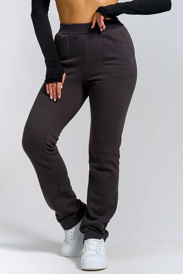 Брюки Зара НАТАЛИ, фумэ - фото 2