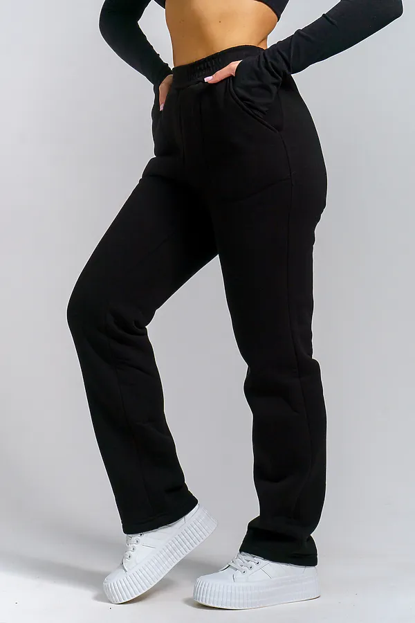 Брюки Зара НАТАЛИ, черный - фото 2