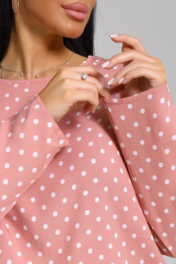 Туника Валенсия НАТАЛИ, пудра - фото 2