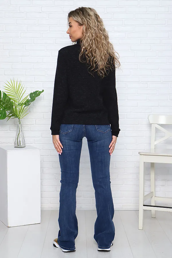 Водолазка НАТАЛИ, черный - фото 2