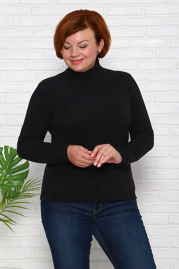 Водолазка НАТАЛИ, черный - фото 2