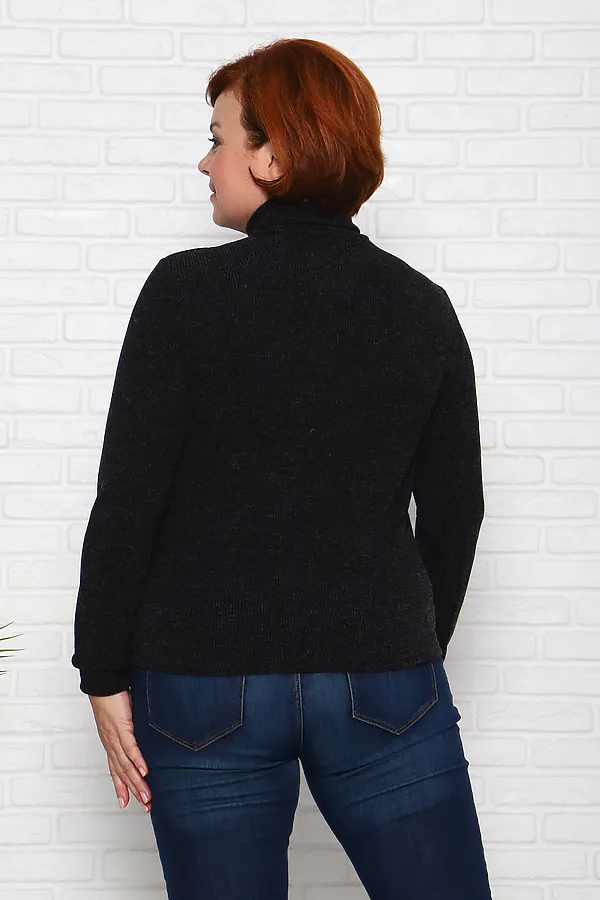 Водолазка НАТАЛИ, черный - фото 2