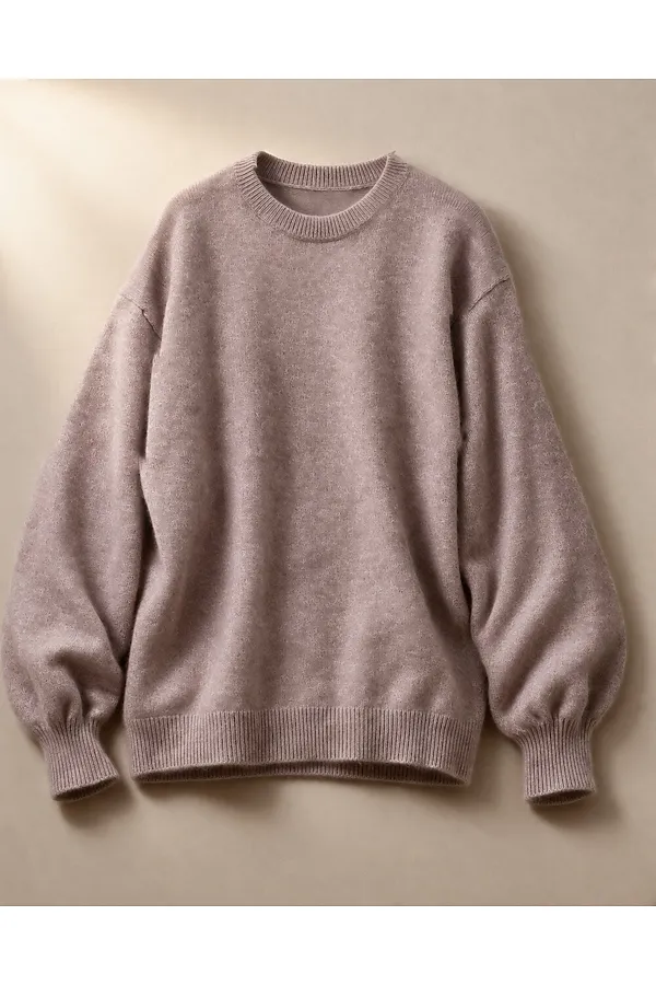 Джемпер Eco Cashmere Beige арт. 2701 НАТАЛИ, бежевый - фото 2