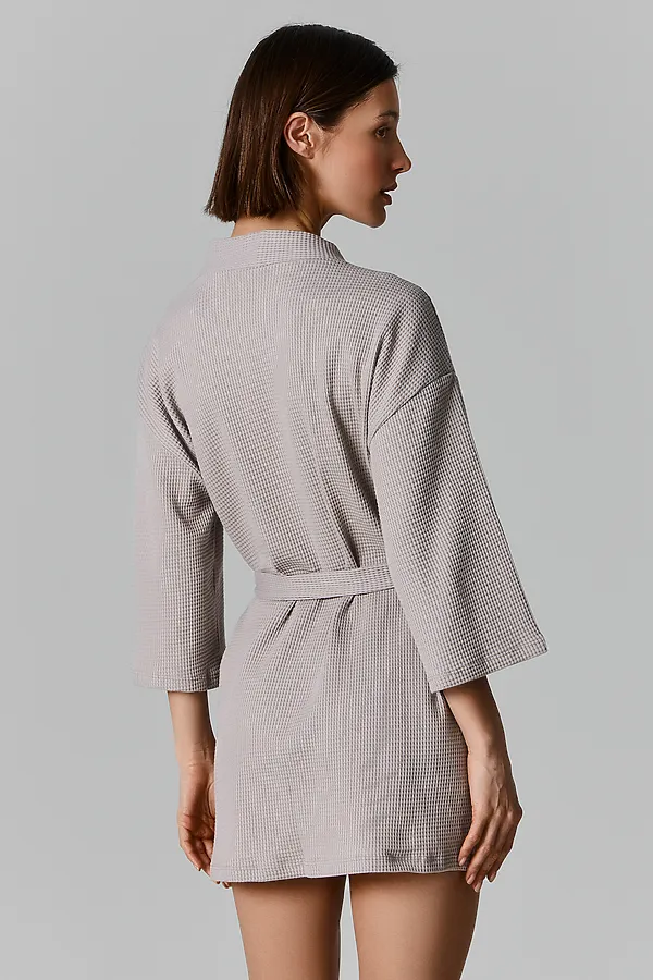 Халат женский MARK FORMELLE, серый - фото 2