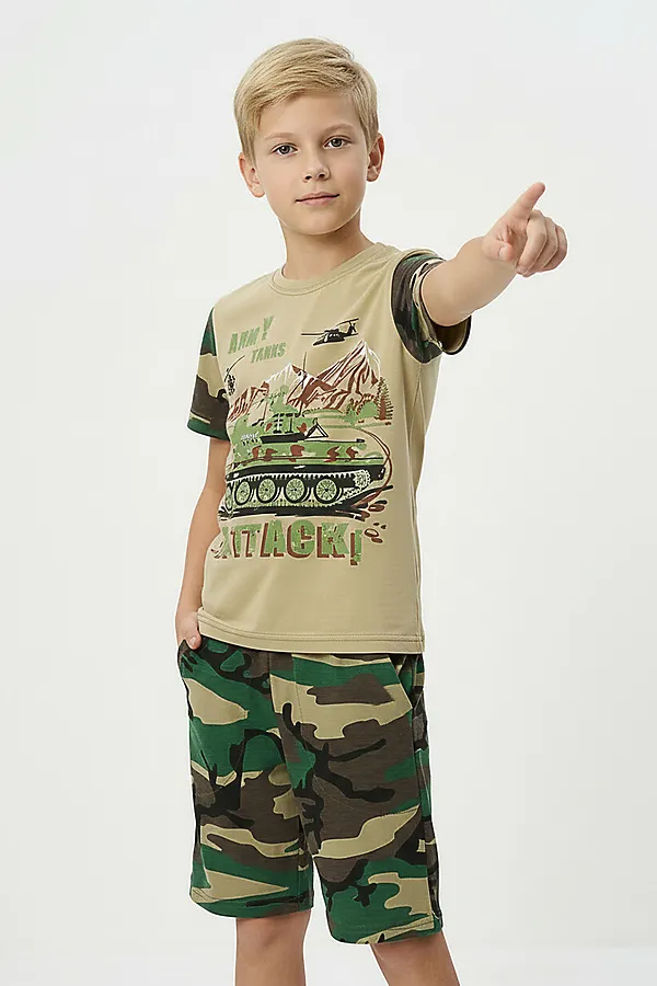 Костюм с шортами Атака НАТАЛИ, флора - фото 2