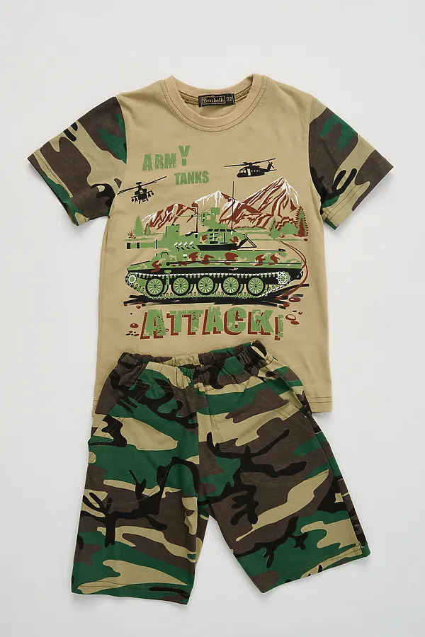 Костюм с шортами Атака НАТАЛИ, флора - фото 2