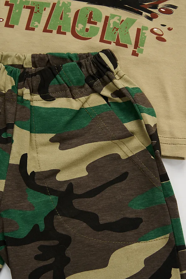 Костюм с шортами Атака НАТАЛИ, флора - фото 2