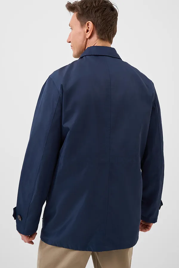 Куртка текстильная с полиуретановым покрытием для мужчин (ветровка) PLAYTODAY, тёмно-синий - фото 2