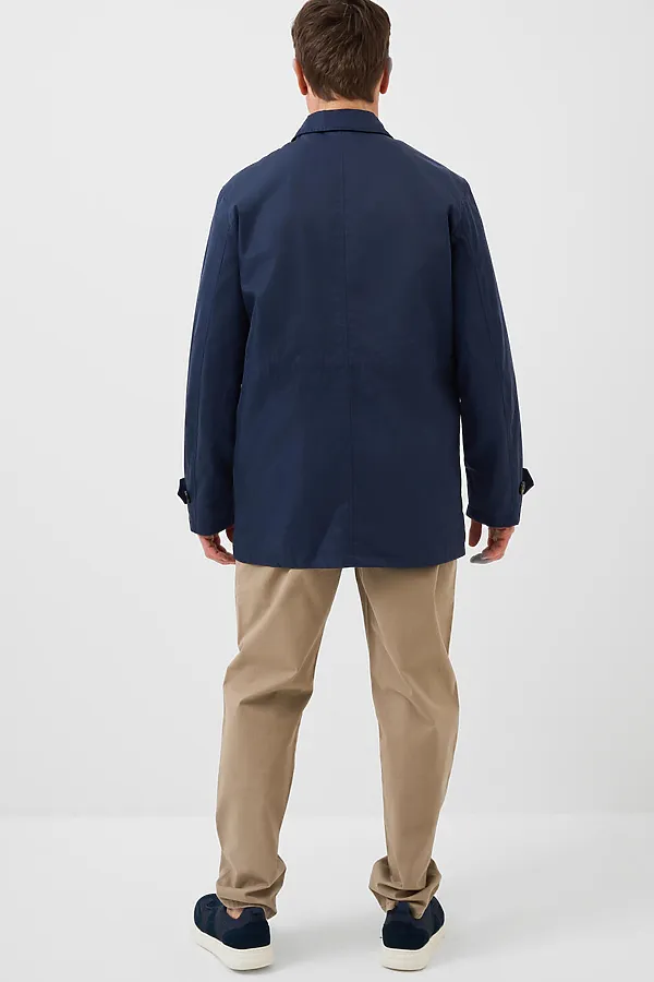 Куртка текстильная с полиуретановым покрытием для мужчин (ветровка) PLAYTODAY, тёмно-синий - фото 2