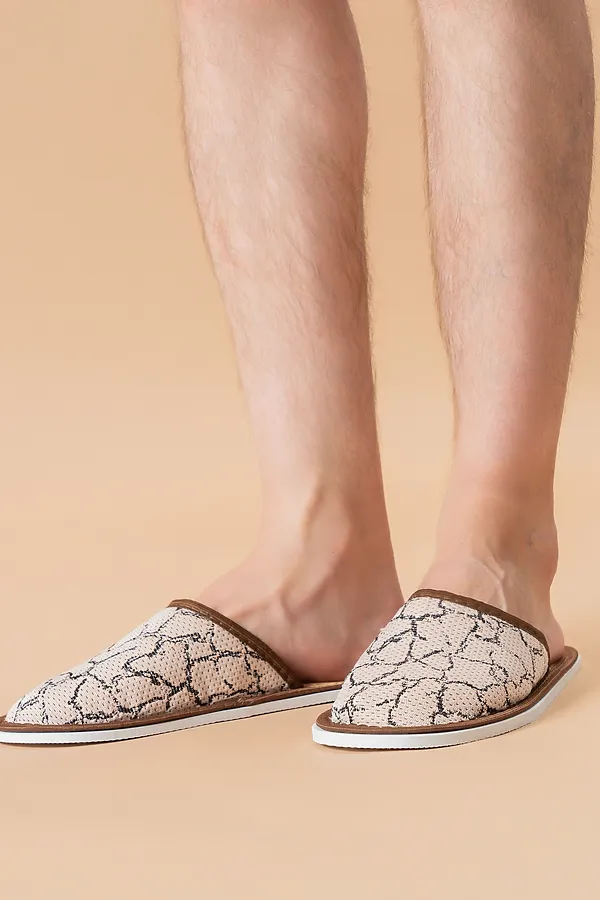 Тапки МТП(пр) НАТАЛИ, сахель/бежевый - фото 2