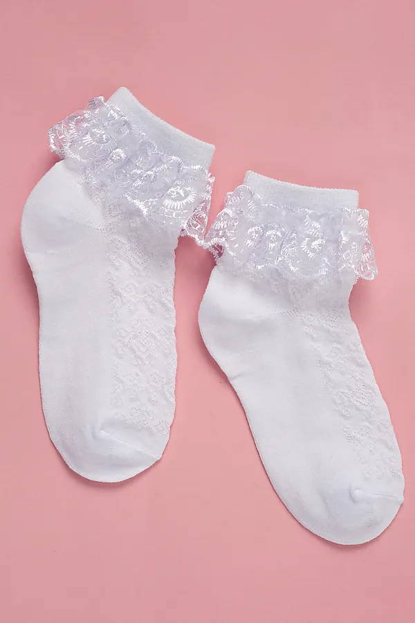 Детские носки стандарт Неженка (набор 2 пары) НАТАЛИ, белый - фото 2