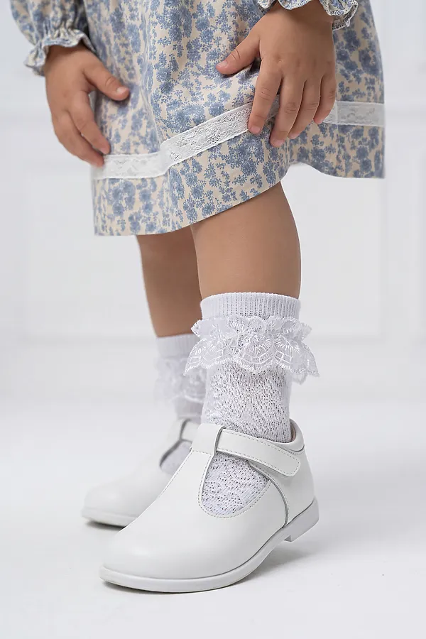 Детские носки стандарт Неженка (набор 2 пары) НАТАЛИ, белый - фото 2