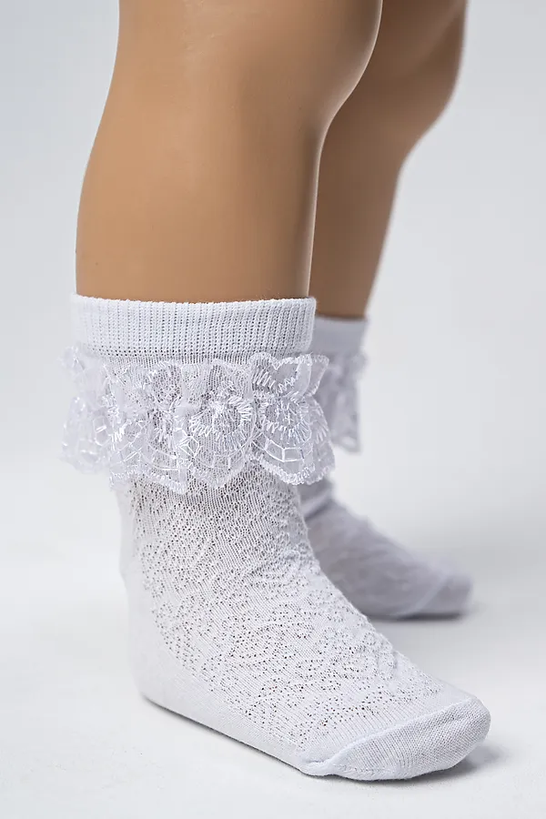 Детские носки стандарт Неженка (набор 2 пары) НАТАЛИ, белый - фото 2