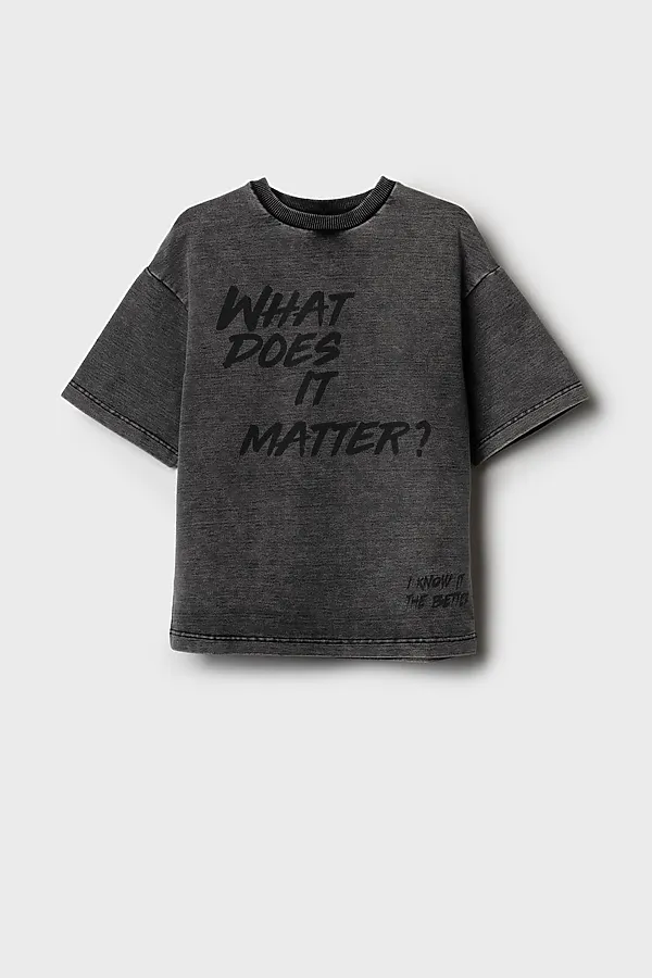 Джемпер трикотажный для мальчиков (футболка) PLAYTODAY, серый - фото 2