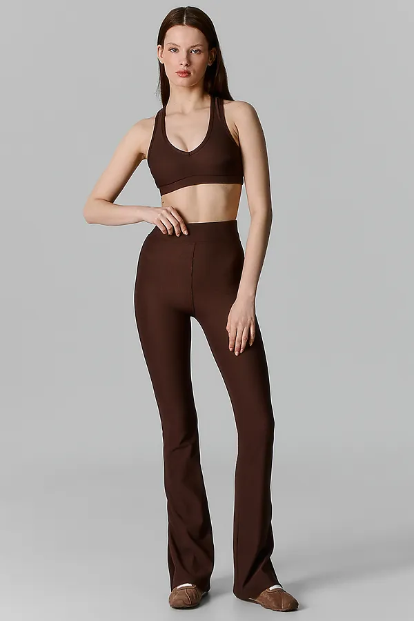 Топ женский для занятий спортом MARK FORMELLE, шоколадное мартини - фото 2