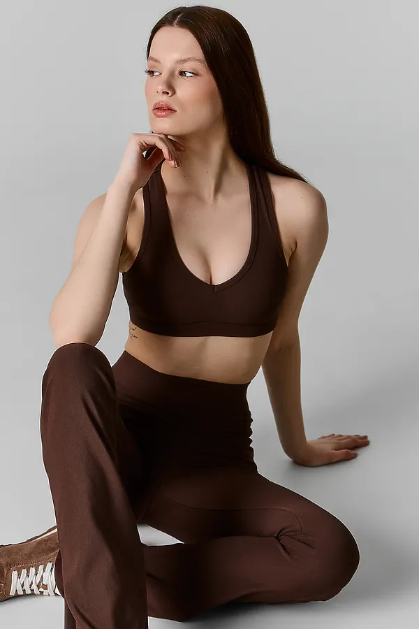 Топ женский для занятий спортом MARK FORMELLE, шоколадное мартини - фото 2