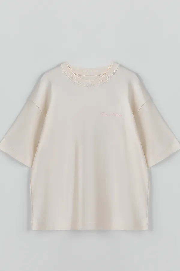 Футболка женская MARK FORMELLE, молочный +печать - фото 2