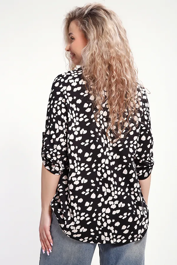 Рубашка 37011 НАТАЛИ, черный - фото 2