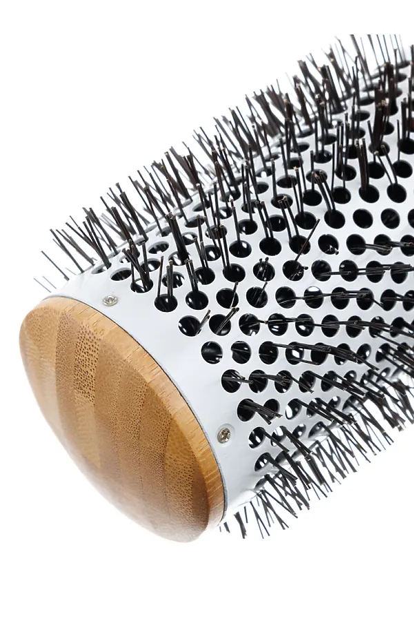 Dewal Термобрашинг для укладки волос BRBAM-01 SN, керамическое покрытие, дерево, 58/77 мм KRISTALLER, - - фото 2