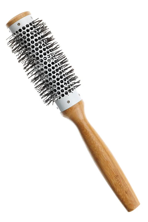 Dewal Термобрашинг для укладки волос BRBAM-04 SN, керамическое покрытие, дерево, 31/48 мм KRISTALLER, - - фото 2