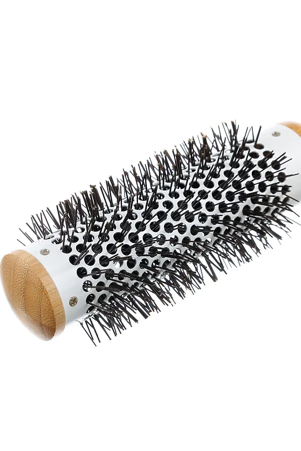 Dewal Термобрашинг для укладки волос BRBAM-04 SN, керамическое покрытие, дерево, 31/48 мм KRISTALLER, - - фото 2