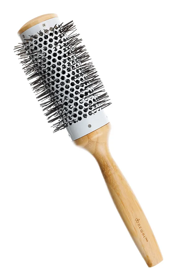 Dewal Термобрашинг для укладки волос BRBAM-02 SN, керамическое покрытие, дерево, 43/62 мм KRISTALLER, - - фото 2