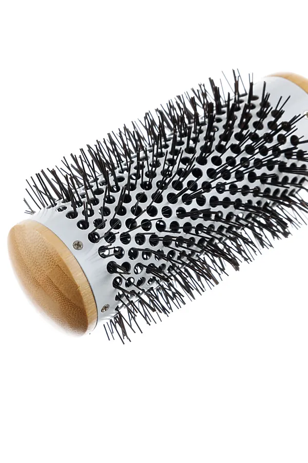 Dewal Термобрашинг для укладки волос BRBAM-02 SN, керамическое покрытие, дерево, 43/62 мм KRISTALLER, - - фото 2