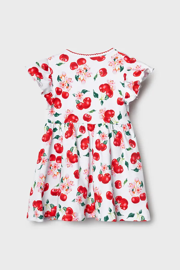 Платье детское трикотажное для девочек PLAYTODAY, разноцветный - фото 2