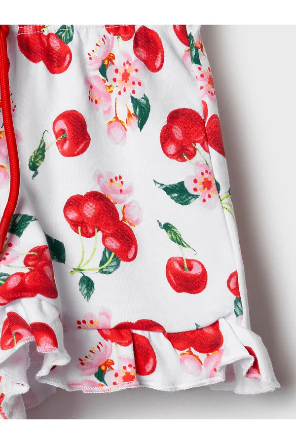 Шорты детские трикотажные для девочек, 2 шт в комплекте PLAYTODAY, разноцветный - фото 2