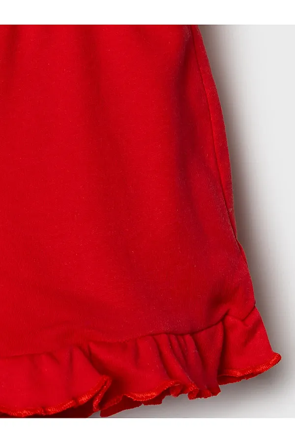 Шорты детские трикотажные для девочек, 2 шт в комплекте PLAYTODAY, разноцветный - фото 2