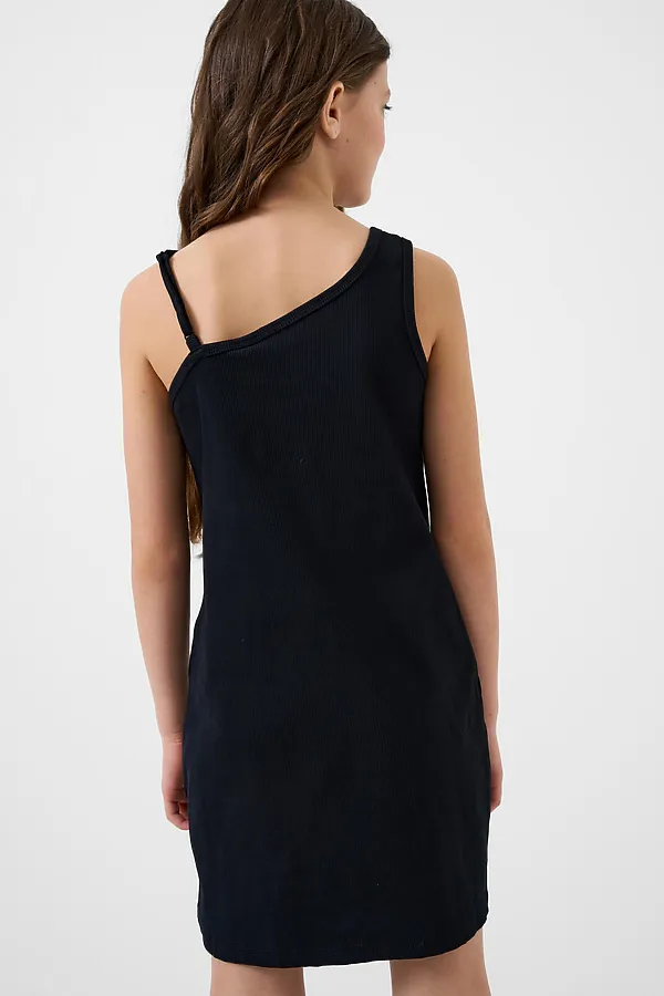 Платье трикотажное для девочек PLAYTODAY, черный - фото 2