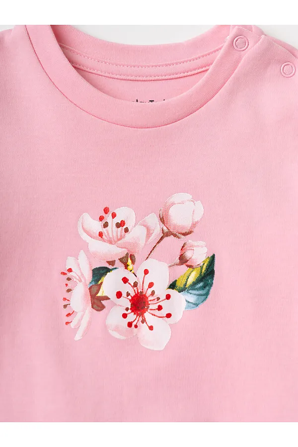 Платье трикотажное для девочек PLAYTODAY, разноцветный - фото 2