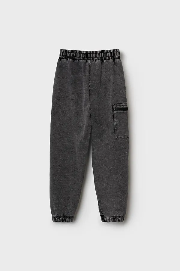 Брюки трикотажные для мальчиков PLAYTODAY, серый - фото 2