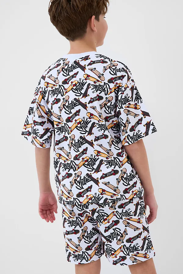 Пижама трикотажная для мальчиков PLAYTODAY, разноцветный - фото 2