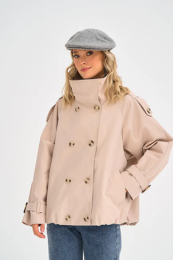 Ветровка женская HOOPS, бежевый - фото 2