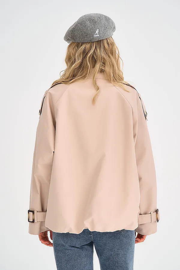 Ветровка женская HOOPS, бежевый - фото 2