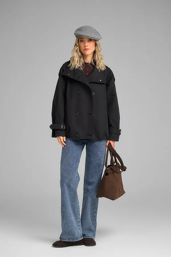 Ветровка женская HOOPS, черный - фото 2